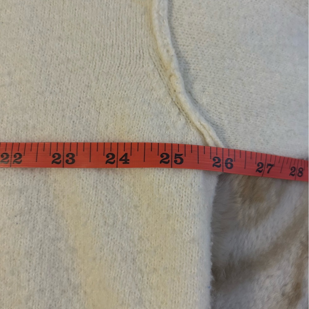Aerie Cream Crew Neck Sweater - Picture 6 of 6
